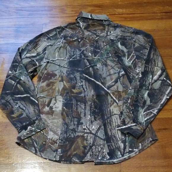 Two Camouflage Shirts Long Sleeve Button Down - Picture 3 of 7